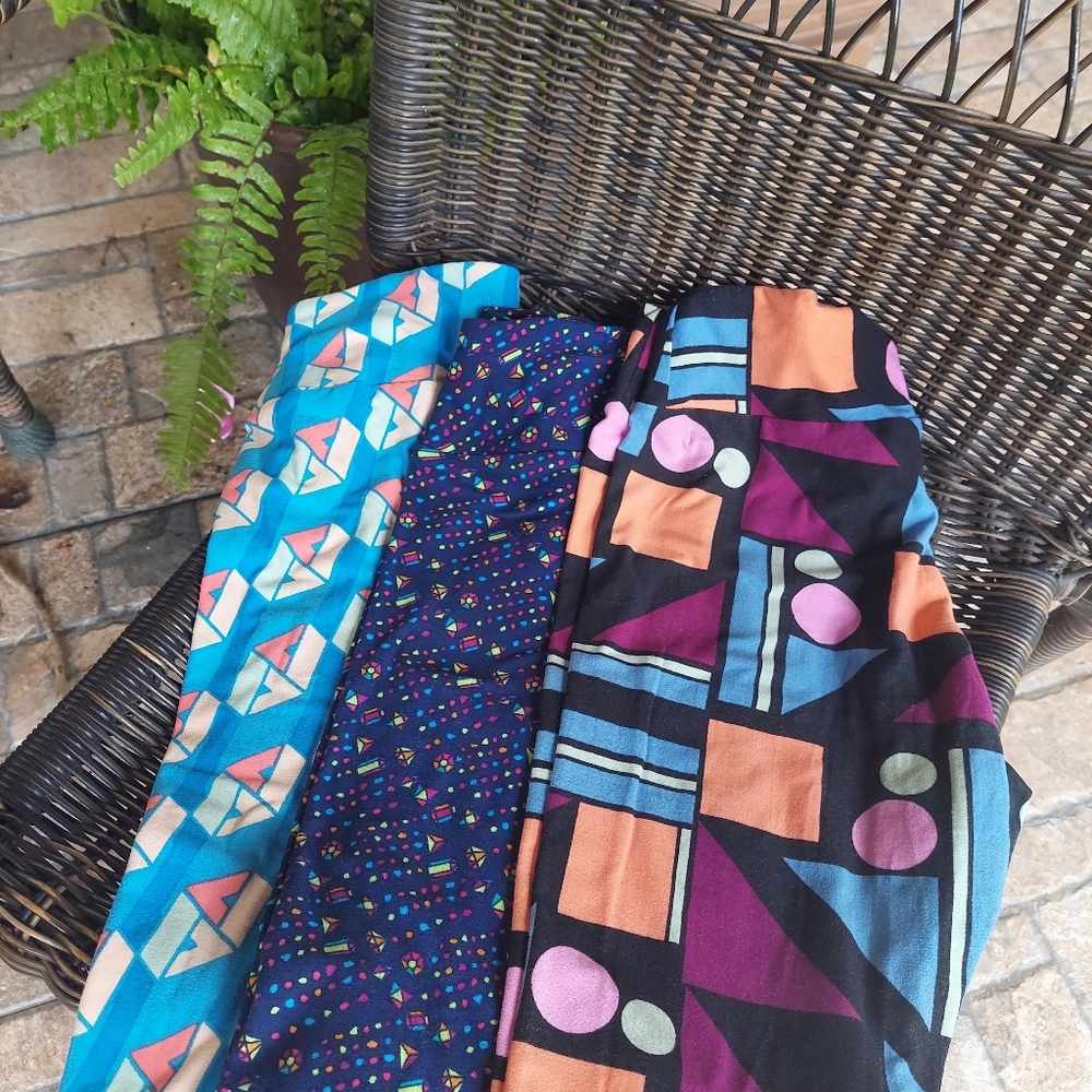 LulaRoe Leggings- Geometric designs